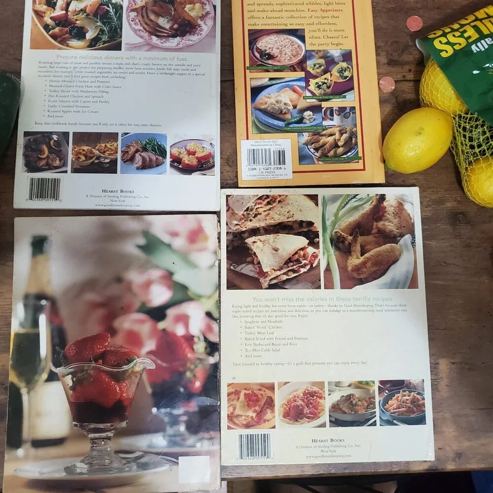 Cookbooks Good housekeeping/ light and hardy easy appetizers weight watchers